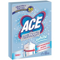 Купить Пятновыводитель порошковый ACE Oximagic White, 500г, Россия, 500 г в Ленте
