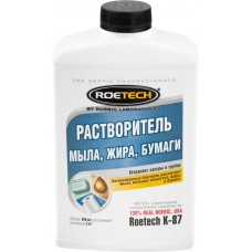 Купить Растворитель мыла, жира и бумаги ROETECH K-87, 946мл, Россия, 946 мл в Ленте