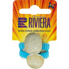 Резинка детская RIVIERA текстиль/пластм, 2шт 54018, Китай
