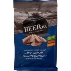 Рыбка BEERKA Желтый полосатик сушеный, 40г, Россия, 40 г