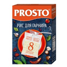 Рис для гарнира PROSTO, в пакетиках, 8х62,5г, Россия, 500 г