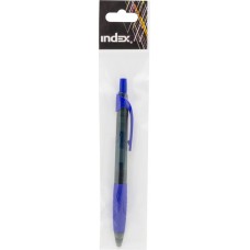 Ручка гелевая INDEX Majestic, автомат.0,5мм,синяя BP/IGP204/BU, Китай