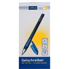 Ручка OFFICE POINT Гелевая 0.5,синяя,GS-655 6835512-07/6835112-07, Китай