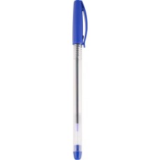 Ручка OFFICE POINT Гелевая прозрачная 0.7,синяя,GS-655 6802524-07, Китай