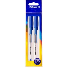 Ручка шариковая PELIKAN Stick Pro синий Арт. 298398, 2шт, Германия