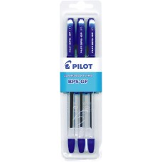 Купить Ручка шариковая PILOT синий Арт. BPS-GP-F, 3шт, Япония в Ленте