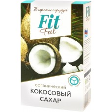 Купить Сахар кокосовый FITFEEL органический, 200г, Россия, 200 г в Ленте