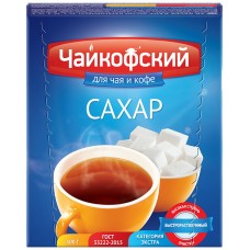 Купить Сахар-рафинад ЧАЙКОФСКИЙ, 500г, Россия, 0,5 кг в Ленте
