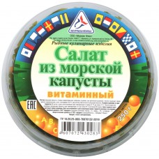 Салат из морской капусты МУРМАН ФИШ Витаминный, 250г, Россия, 250 г