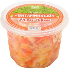 Салат овощной ПАН ЧАН Витаминный, 200г, Россия, 200 г