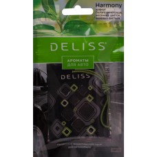 Купить Саше ароматическое DELISS д/авто подвесное Harmony (24) NEW 2013 AUTOS006.04/01, Китай в Ленте