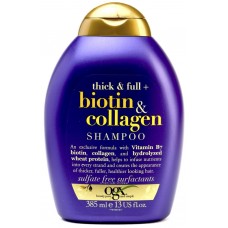 Шампунь для лишенных объема и тонких волос OGX Biotin&Collagen с биотином и коллагеном, 385мл, США, 385 мл