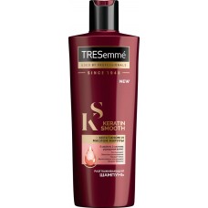 Купить Шампунь для волос TRESEMME Keratin smooth разглаживающий с кератином и маслом марулы, 400мл, Россия, 400 мл в Ленте
