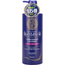 Шампунь для волос UMI NO URUOISO с экстрактом морских водорослей, 520мл, Япония, 520 мл