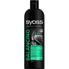 Шампунь для всех типов волос SYOSS Balancing, 450мл, Россия, 450 мл