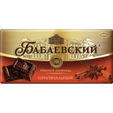 Шоколад БАБАЕВСКИЙ Оригинальный, 100г, Россия, 100 г