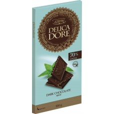 Шоколад DELICADORE 70% какао с мятной крошкой, Польша, 100 г