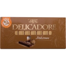 Купить Шоколад DELICADORE Irish Cream с мяг. начин. со вкусом ликера темный, Польша, 200 г в Ленте