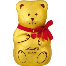 Купить Шоколад фигурный LINDT Teddy Золотой Медвежонок, 100г, Германия, 100 г в Ленте
