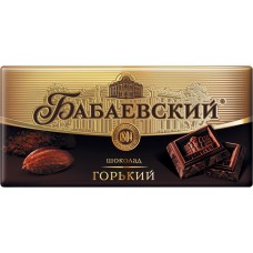 Шоколад горький БАБАЕВСКИЙ, 100г, Россия, 100 г