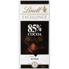 Шоколад горький LINDT Excellence 85% какао,100г, Франция, 100 г