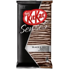 Шоколад KITKAT Senses Black&White Edition с черной вафлей, 112г, Россия, 112 г