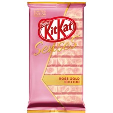 Шоколад KITKAT Senses Rose Gold Edit бел.со вк. клуб. и мол. с хруст.вафлей, Россия, 112 г