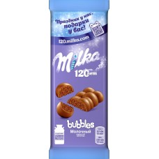 Купить Шоколад MILKA Bubbles молочный пористый, Россия, 76 г в Ленте