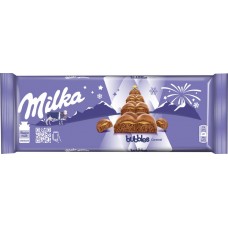 Купить Шоколад МИЛКА молочный Milka Bubbles c карамельной начинкой и слоем молочн, Австрия, 250 г в Ленте