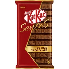 Шоколад молочный и темный KITKAT Senses Double Chocolate с хрустящей вафлей, 112г, Россия, 112 г