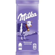 Шоколад молочный MILKA, 90г, Россия, 90 г