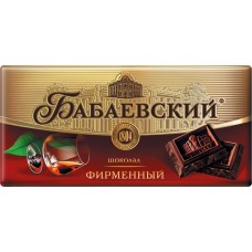 Купить Шоколад темный БАБАЕВСКИЙ Фирменный, 100г, Россия, 100 г в Ленте