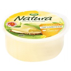 Купить Сыр ARLA NATURA Сливочный 45%, без змж, 200г, Россия, 200 г в Ленте