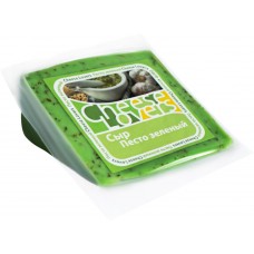 Купить Сыр CHEESE LOVERS Песто зеленый 50%, без змж, весовой, Россия в Ленте