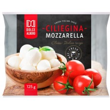 Купить Сыр DOLCE ALBERO Моцарелла Чильеджини 45%, без змж, 125г, Россия, 125 г в Ленте