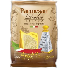 Купить Сыр DOLCE Пармезан 40% тертый без змж, Россия, 150 г в Ленте