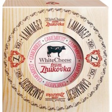 Купить Сыр FROM ZHUKOVKA Камамбер с белой плесенью 50%, без змж, 150г, Россия, 150 г в Ленте