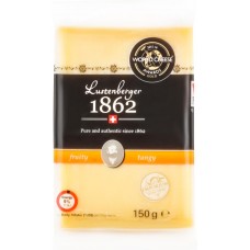 Купить Сыр LUSTENBERGER 1862 фруктово-пряный 50%, без змж, 150г, Швейцария, 150 г в Ленте
