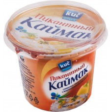 Купить Сыр мягкий сливочно-творожный KUC Пикантный Каймак с маринованным перчиком 70%, без змж, 250г, Сербия, 250 г в Ленте