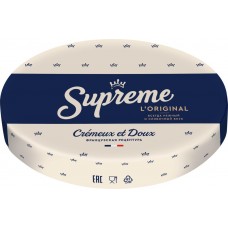 Купить Сыр мягкий SUPREME с белой плесенью 60%, без змж, весовой, Россия в Ленте