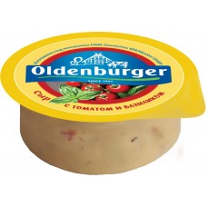 Сыр OLDENBURGER с томатом и базиликом 50%, без змж, 350г, Россия, 350 г