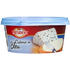 Сыр плавленый PRESIDENT Creme de bleu 50%, без змж, 125г, Россия, 125 г