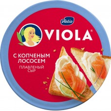 Купить Сыр плавленый VIOLA с копченым лососем 45%, без змж, 130г, Россия, 130 г в Ленте
