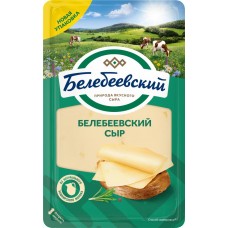 Купить Сыр полутвердый БЕЛЕБЕЕВСКИЙ 45%, без змж, 140г, Россия, 140 г в Ленте