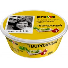 Сыр PRETTO Творожный 65% пл/с без змж, Россия, 180 г