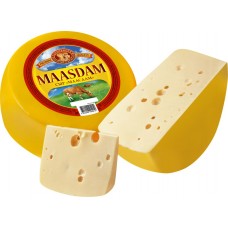 Сыр СТАРОМИНСКИЙ СЫРОДЕЛ Маасдам 45%, без змж, весовой, Россия