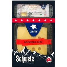 Сыр твердый LAIME Швайцерхас 48%, без змж, 180г, Россия, 180 г