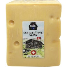 Сыр твердый LAIME Швейцарский 45%, без змж, весовой, Швейцария