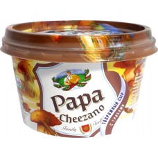 Сыр творожный PAPA CHEEZANO с грибами 60%, без змж, 160г, Россия, 160 г