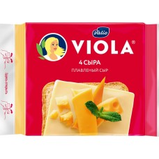 Купить Сыр VIOLA плав Четыре сыра в ломтиках без змж, Россия, 140 г в Ленте